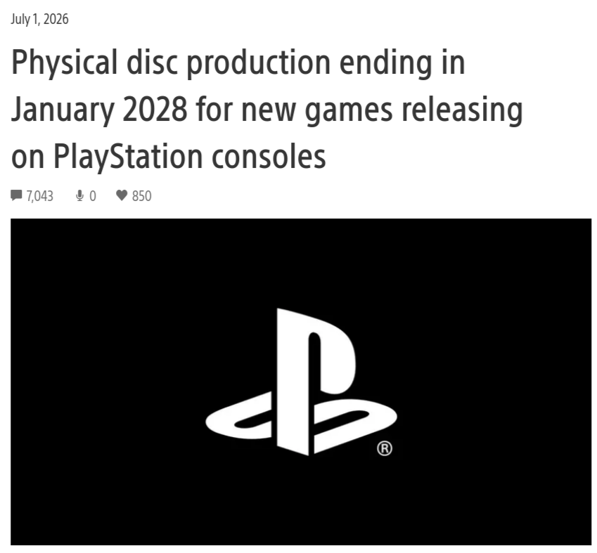 « Demain, vous paierez sans jamais rien posséder » : Réflexions sur la fin du support physique annoncée par Sony